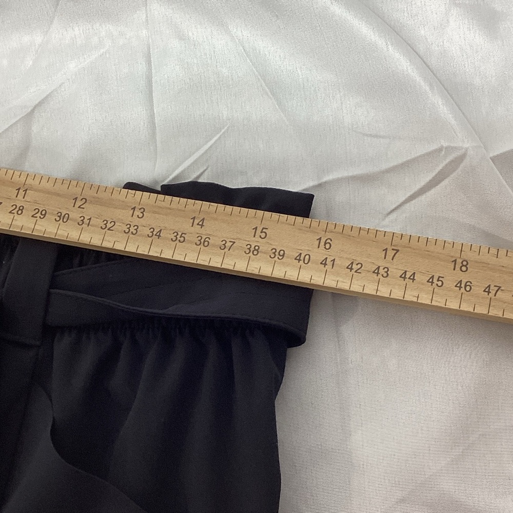 Athleta Black size 10 tie belt Pants - Picture 11 of 13